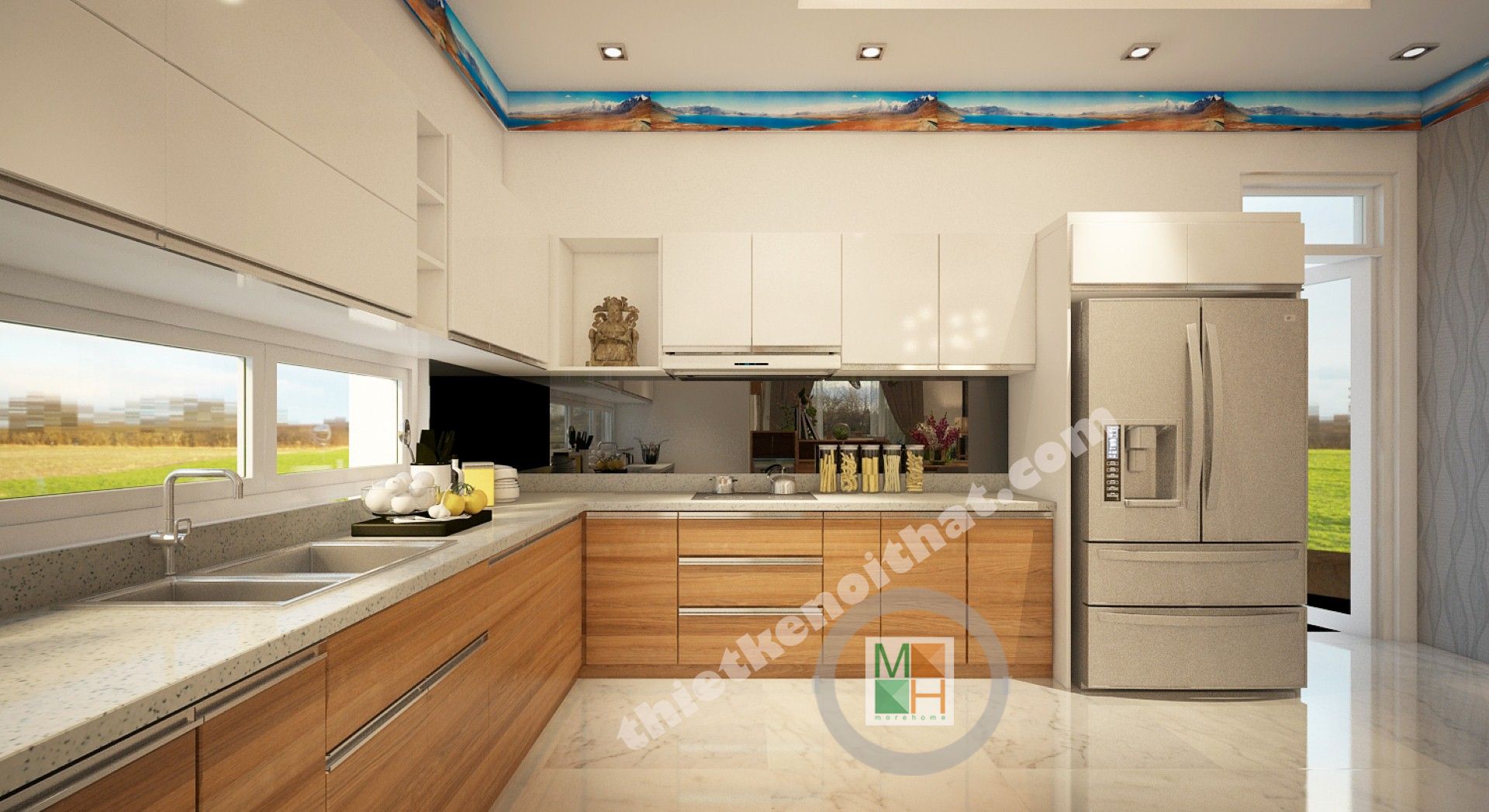 Các loại mẫu tủ bếp gỗ công nghiệp được ưa chuộng nhất hiện nay Các loại mẫu tủ bếp gỗ công nghiệp được ưa chuộng nhất hiện nay